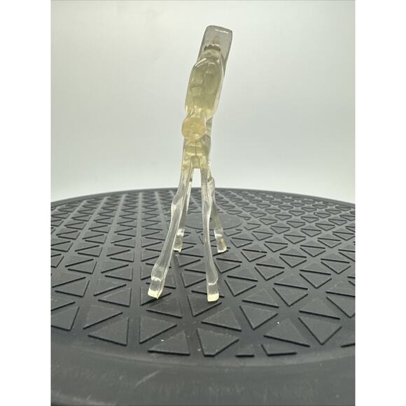 Vintage Clear Lucite Mini Horse Figurine. Curio Cabinet Display - Picture 2 of 7